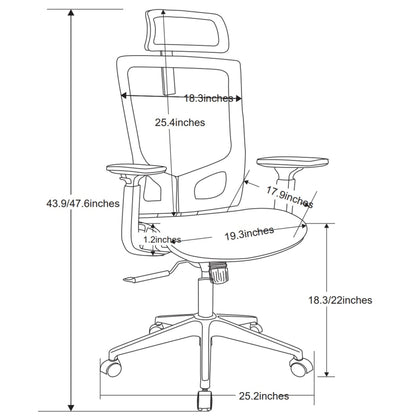 OFFICE CHAIR B- 2700