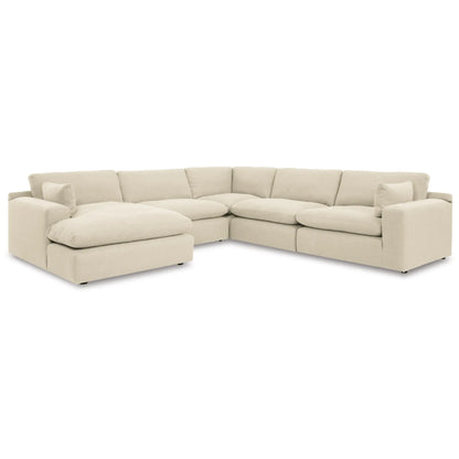 Elyza 5-Piece Modular Sectional with Chaise - Linen
