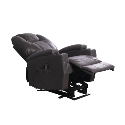 Brown Air Leather Lift Chair T1014