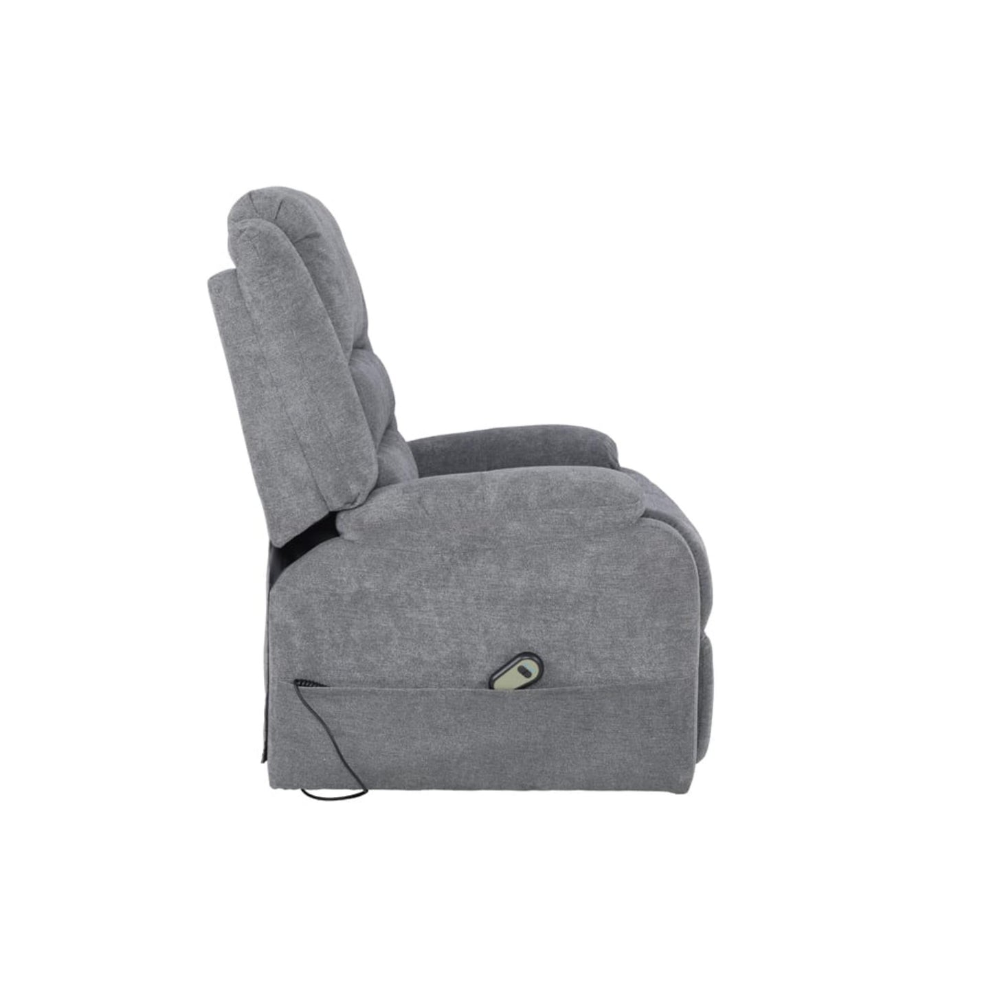 Grey Fabric Lift Chair T1019