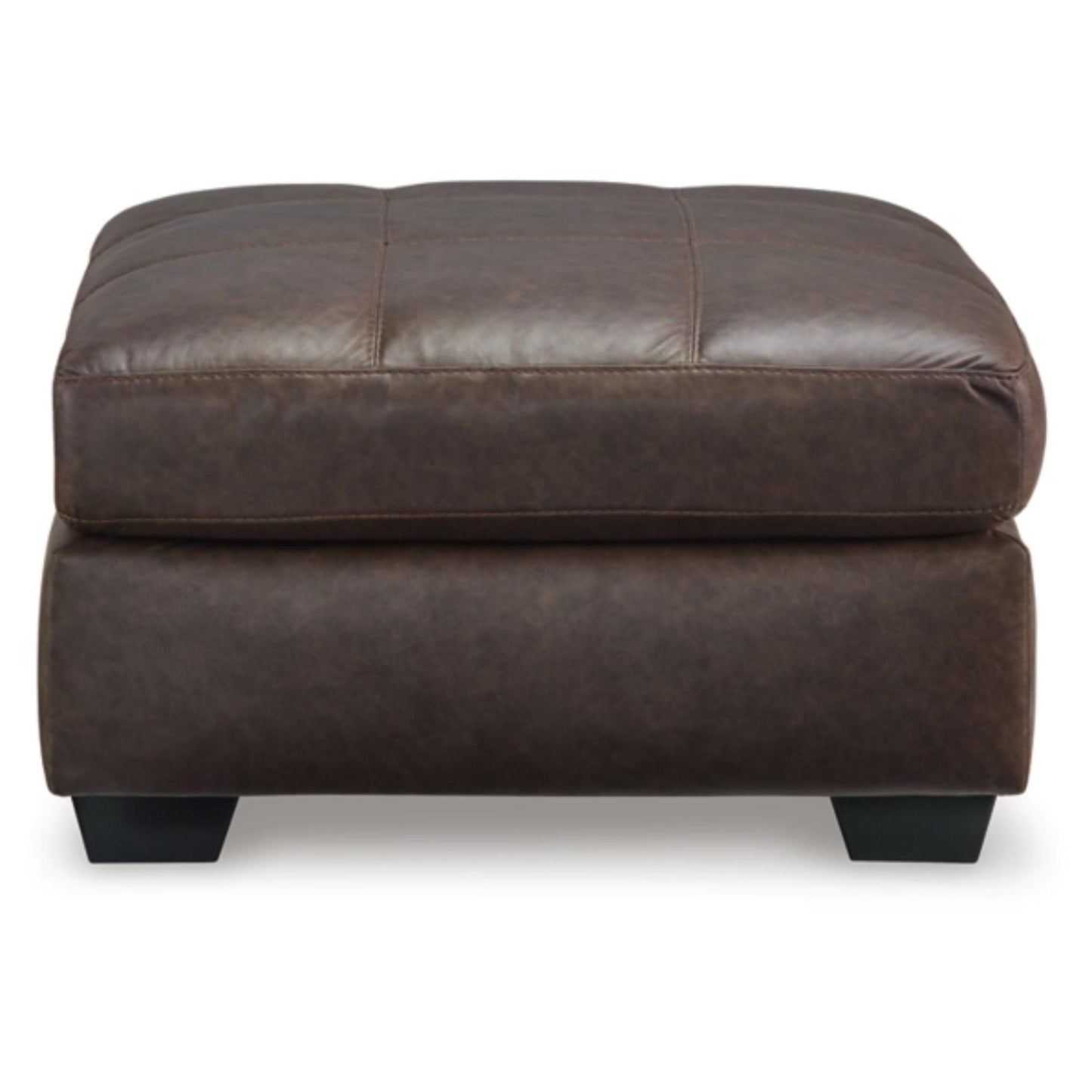 Barlin Mills Oversized Accent Ottoman - Umber / Carbon