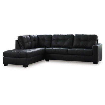 Barlin Mills 2-Piece Sectional with Chaise -  Umber / Carbon