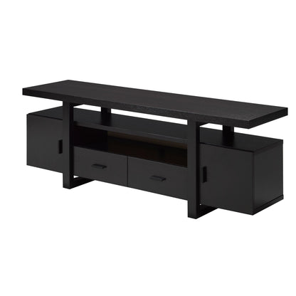 60'' TV STAND - DARK CHERRY B 18019