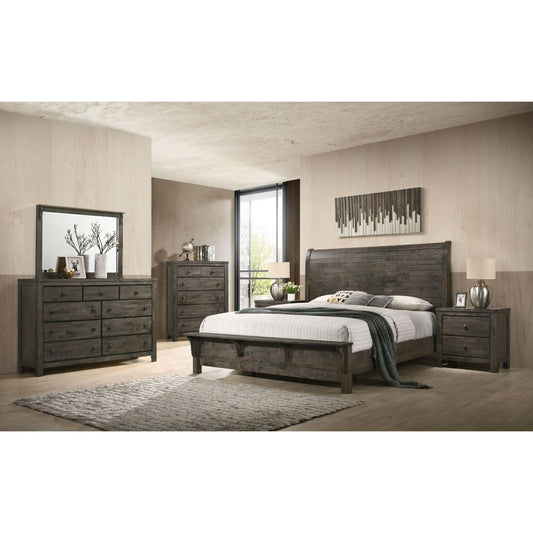 Shadow King 6pc Bedroom Set - B8108