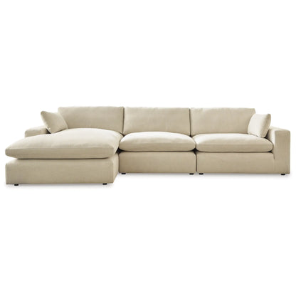 Elyza 3-Piece Modular Sectional with Chaise - Linen