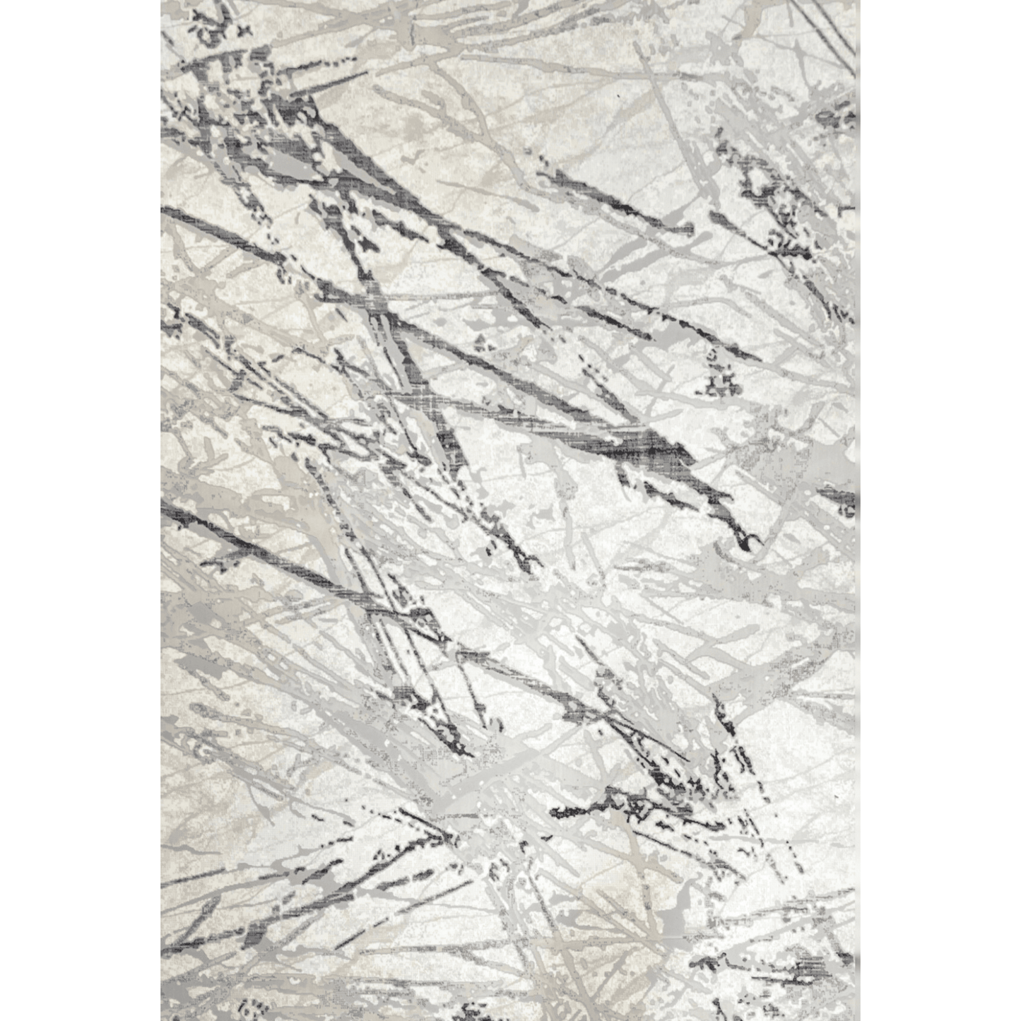 AREA RUG M- 23361 - Grey / Beige