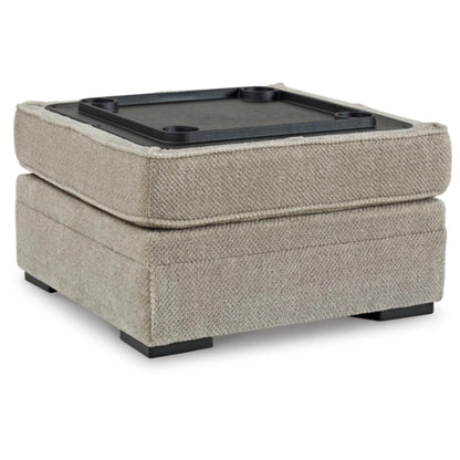 Calnita Ottoman With Storage - Sisal