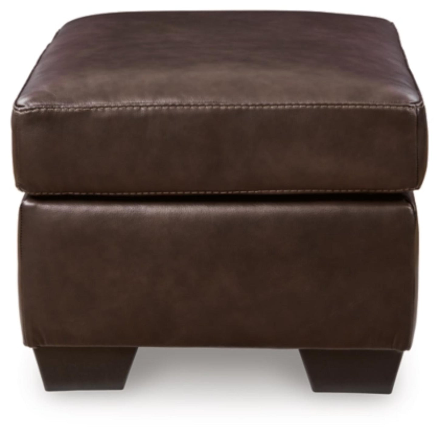 Santorine Ottoman - Dark Brown / Ocean