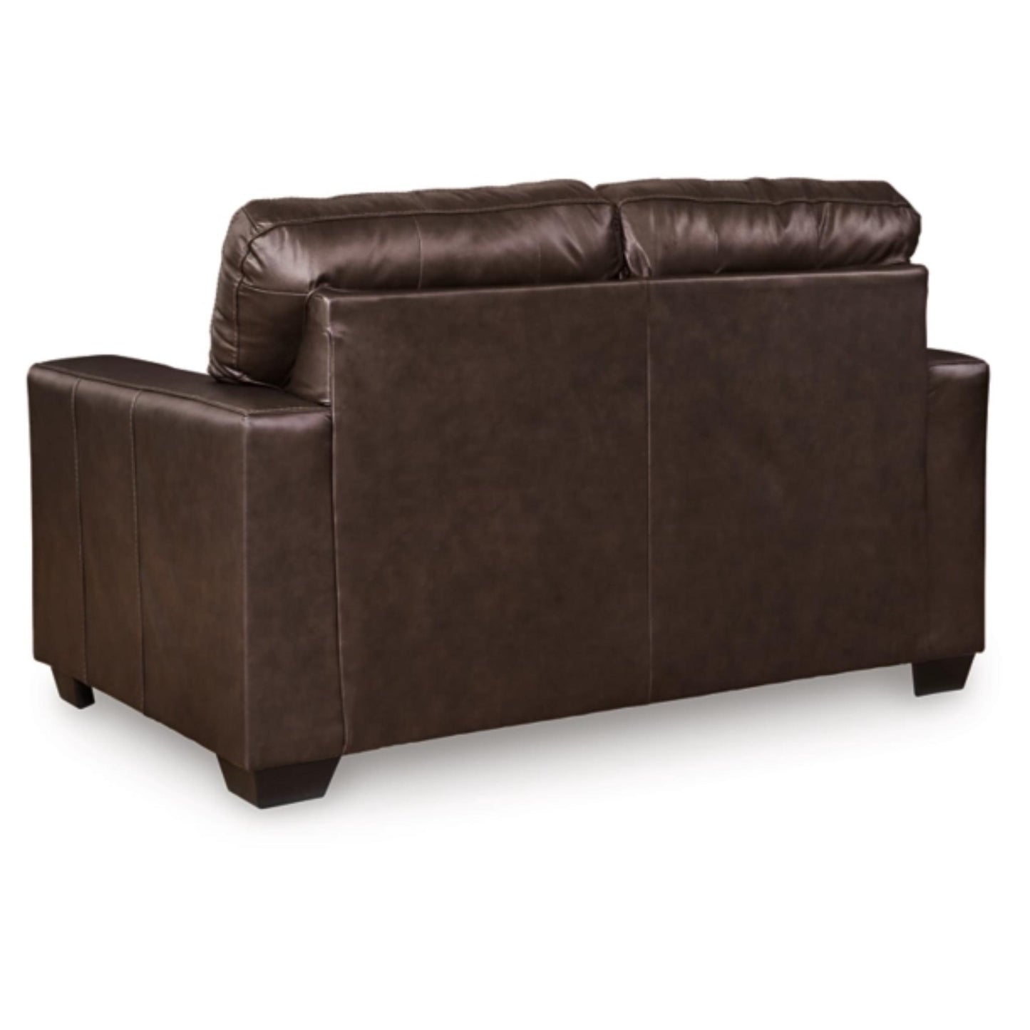 Santorine Loveseat - Dark Brown / Ocean