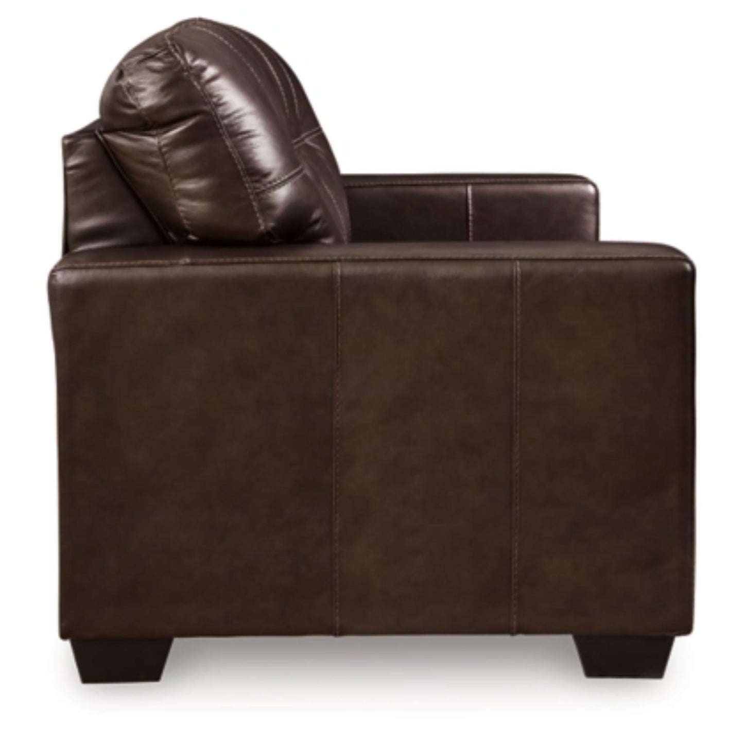 Santorine Loveseat - Dark Brown / Ocean