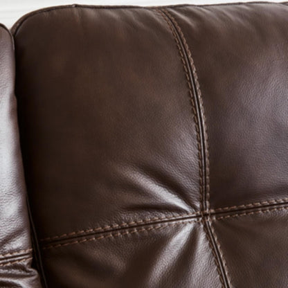 Santorine Loveseat - Dark Brown / Ocean