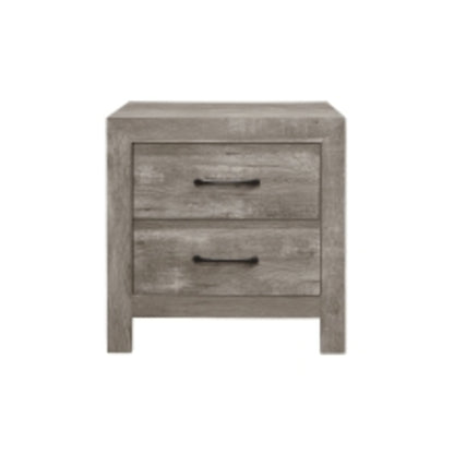 Urban Twin 6pc Bedroom Set - 1534NPGY - White / Grey / Rustic Brown / Natural