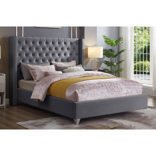 King Windsor Wingback Bed T 2380