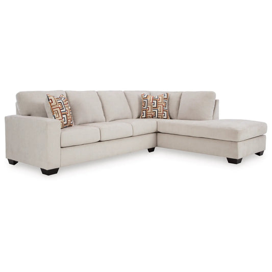 Aviemore 2-Piece Sectional  - Ink / Stone / Spice