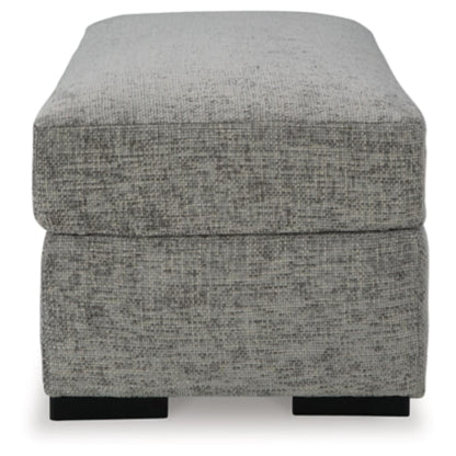 Dunmor Ottoman - Graphite