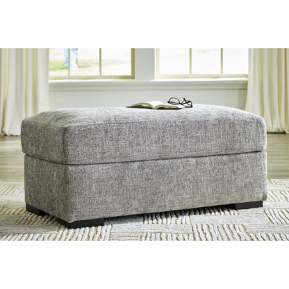 Dunmor Ottoman - Graphite