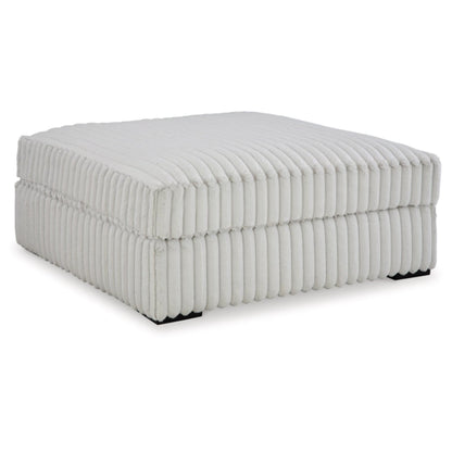 Stupendous Oversized Accent Ottoman - Alloy
