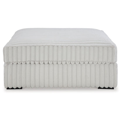 Stupendous Oversized Accent Ottoman - Alloy