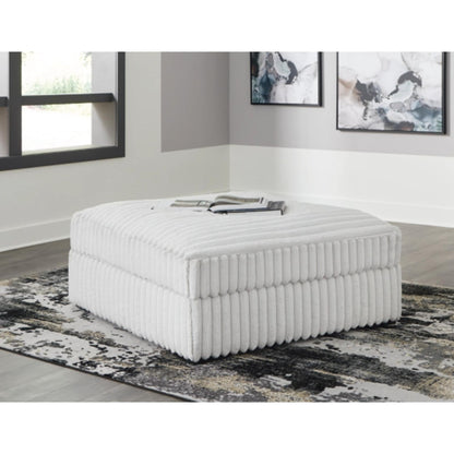Stupendous Oversized Accent Ottoman - Alloy