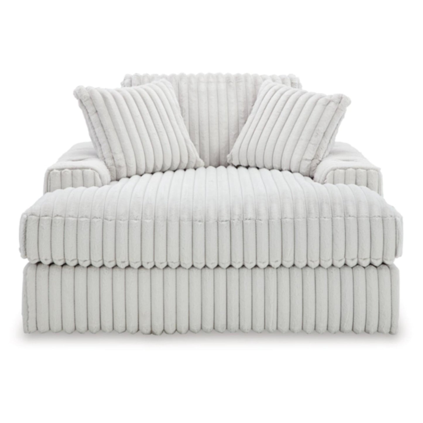 Stupendous Oversized Chaise - Alloy