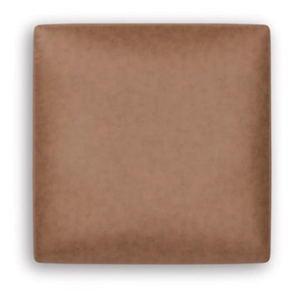 WillowBend Oversized Accent Ottoman - Caramel / Umber