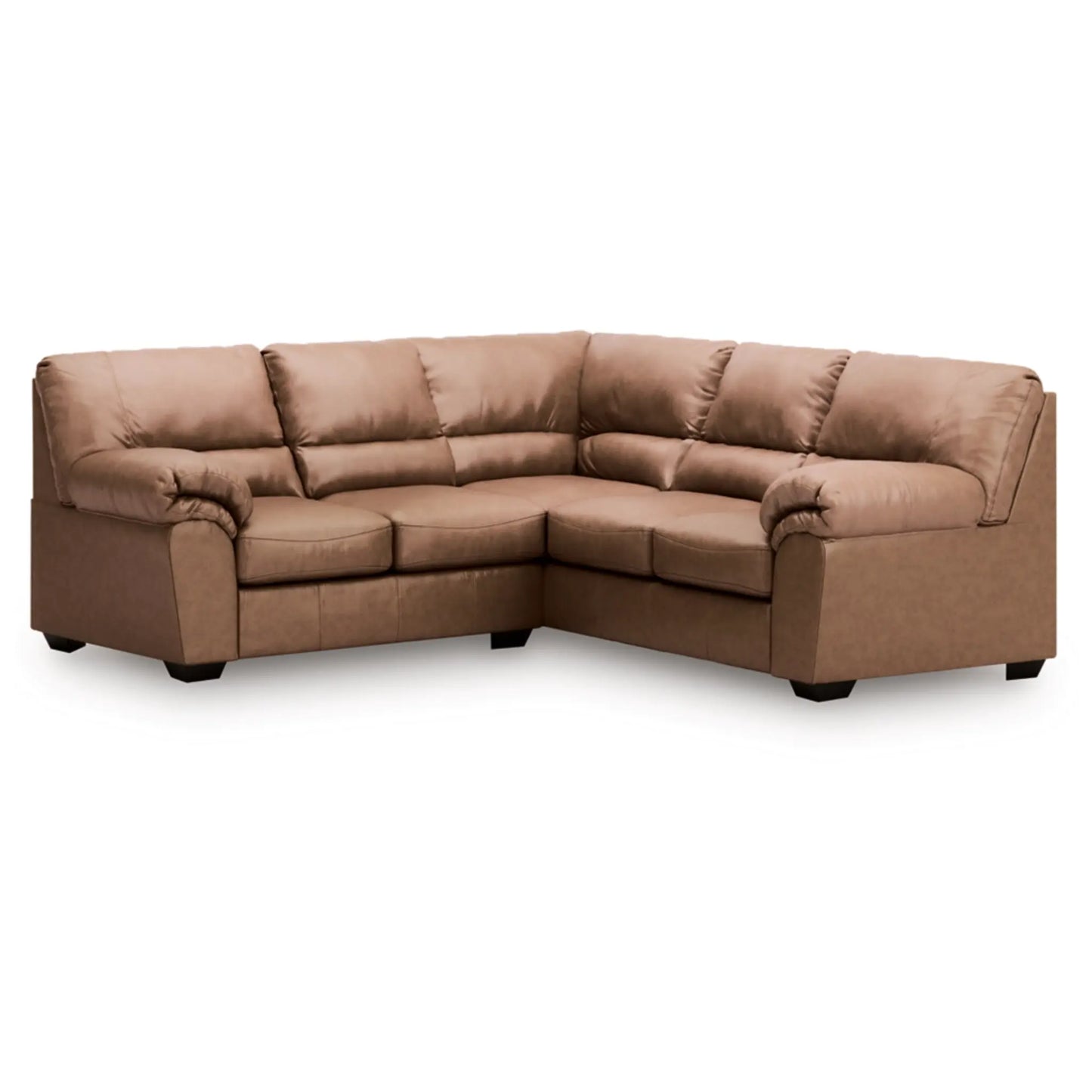 WillowBend 2-Piece Sectional - Caramel / Umber