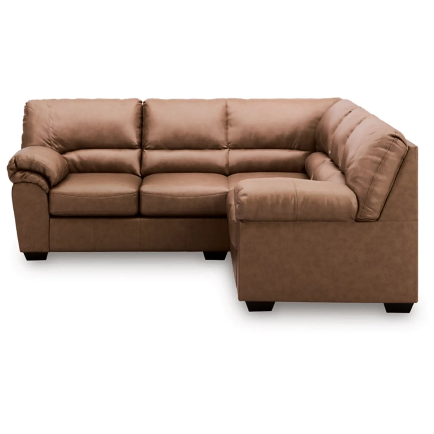 WillowBend 2-Piece Sectional - Caramel / Umber