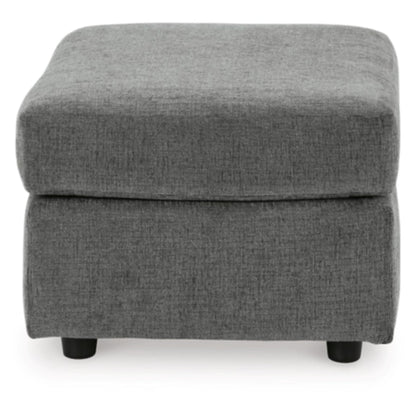 Stairatt Ottoman - Gravel / Anchor