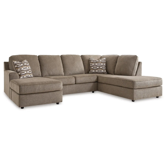 O'Phannon-Briar 2-Piece Sectional with Chaise By Ashley