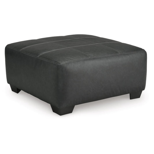 Brixley Pier Oversized Accent Ottoman - Graphite