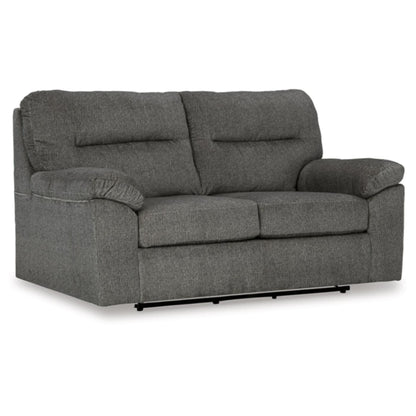 Bindura Glider Loveseat - Mineral