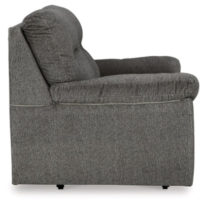 Bindura Glider Loveseat - Mineral