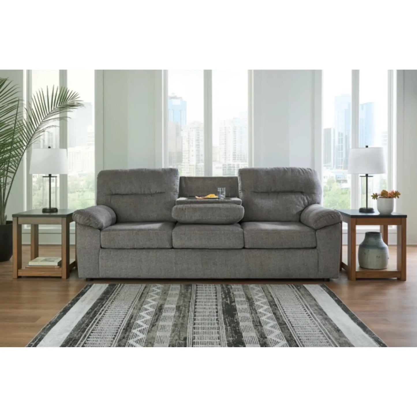 Bindura Sofa with Drop Down Table