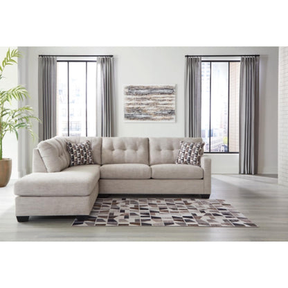 Mahoney 2-Piece Sectional By Ashley - Pebble