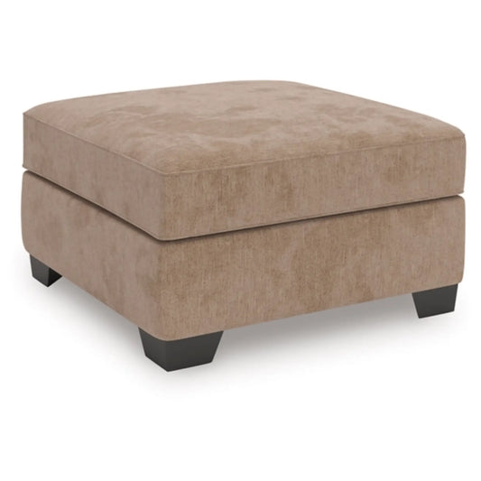 Olten Oversized Accent Ottoman - Graphite / Mocha