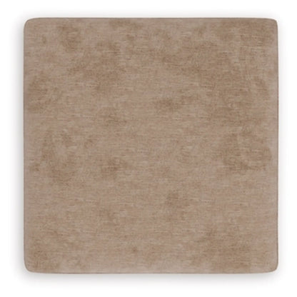 Olten Oversized Accent Ottoman - Graphite / Mocha