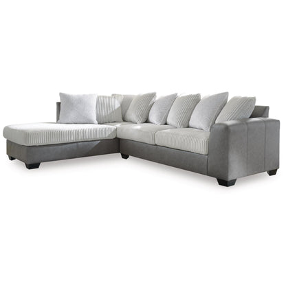 Clairette Court  Alloy 2-Piece Sectional By Ashley