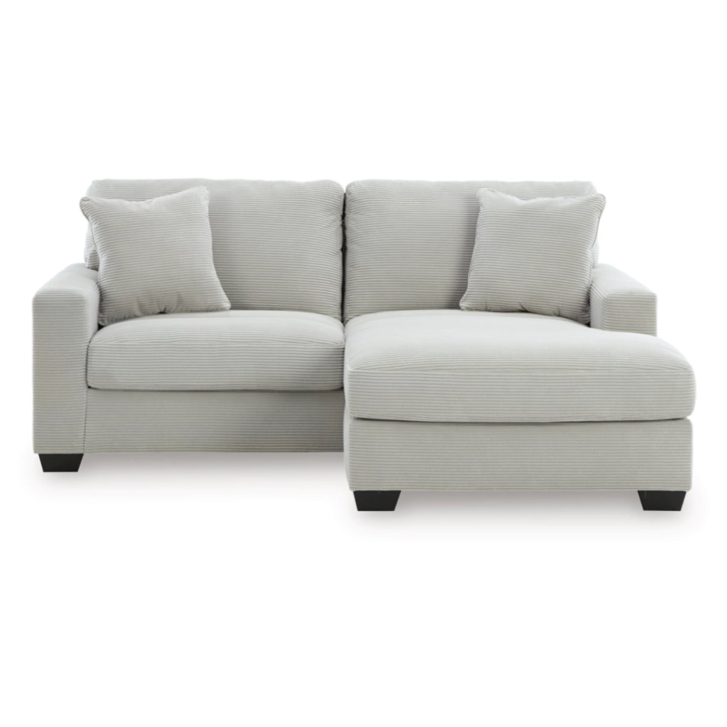Greenbriar Sofa Chaise - Ivory / Smoke