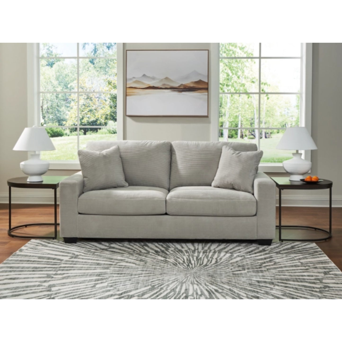 Greenbriar Sofa - Smoke / Ivory