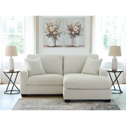 Greenbriar Sofa Chaise - Ivory / Smoke