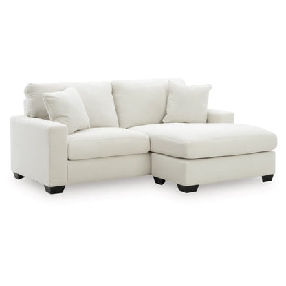 Greenbriar Sofa Chaise - Ivory / Smoke