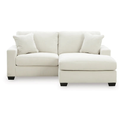 Greenbriar Sofa Chaise - Ivory / Smoke