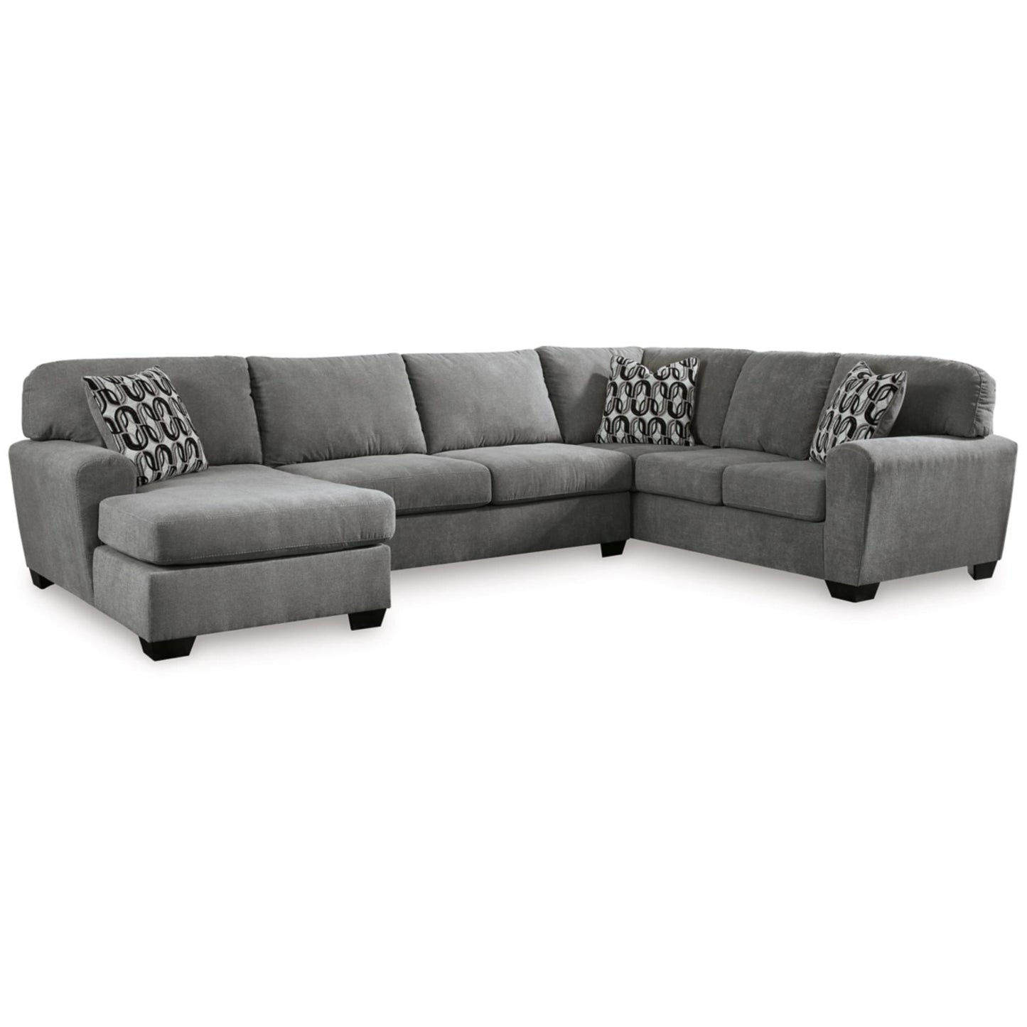 Birkdale Court 3-Piece Sectional - Gray