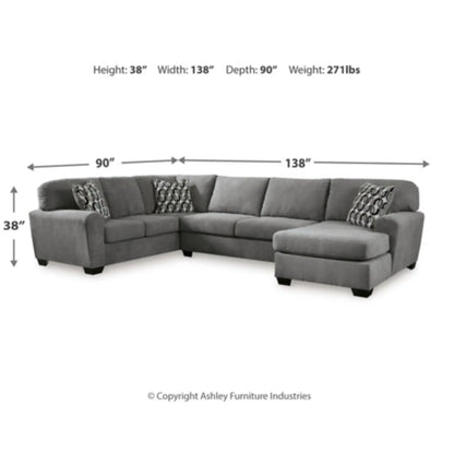 Birkdale Court 3-Piece Sectional