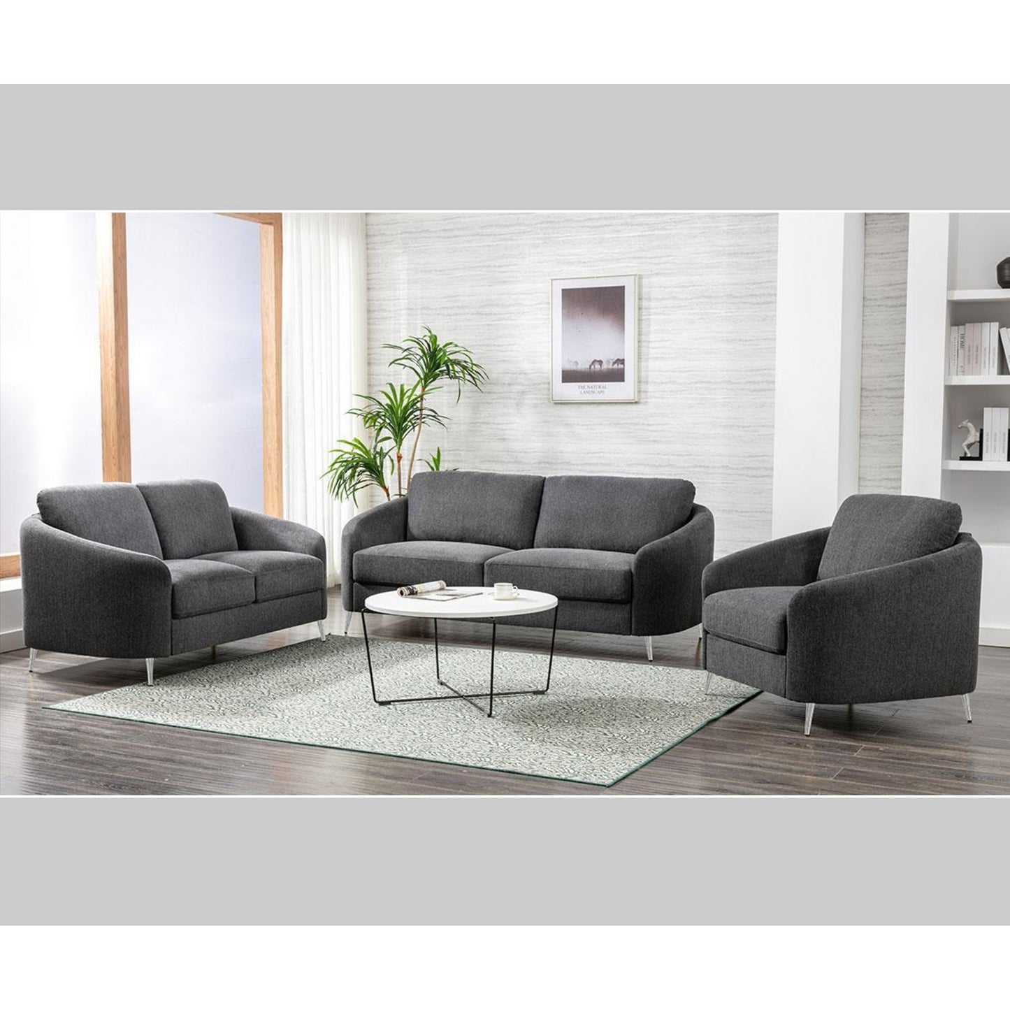 Zinnia 3Pc Sofa Set