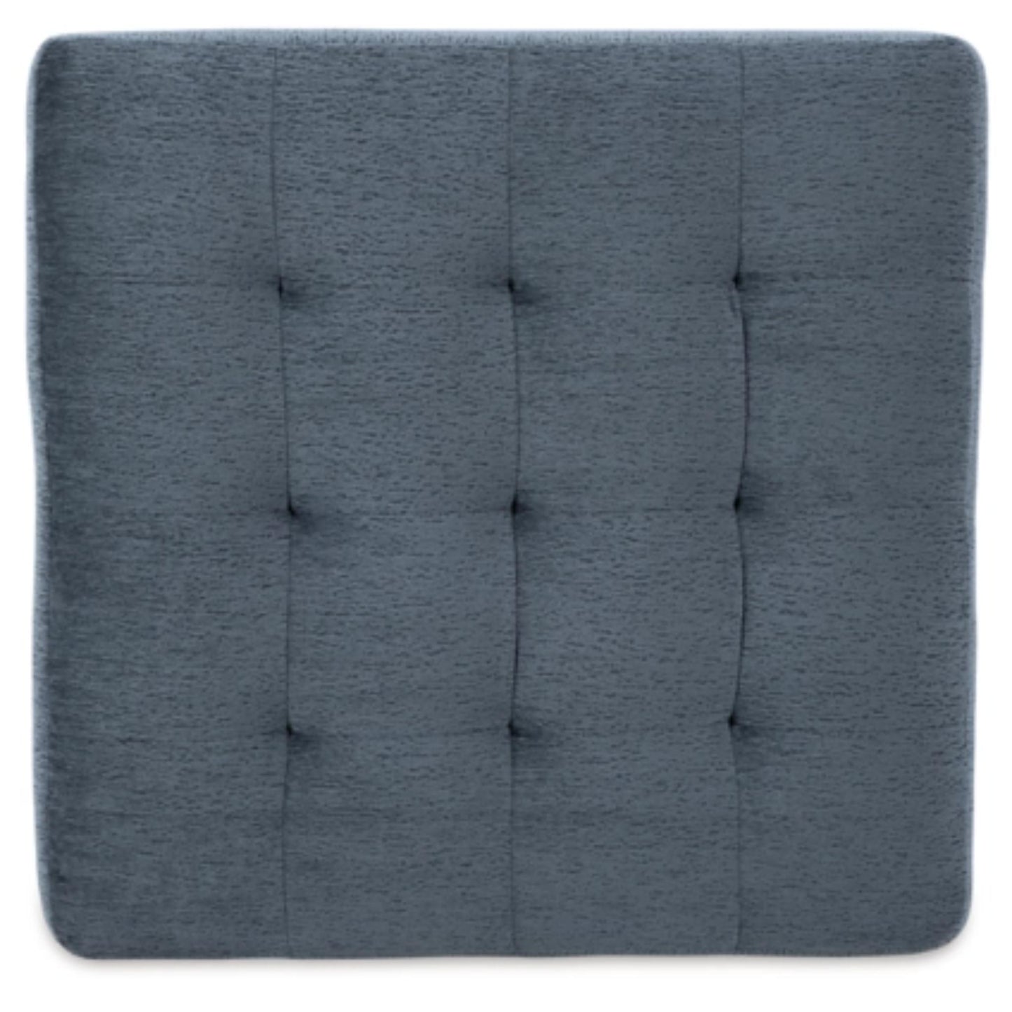 Maxon Place Oversized Accent Ottoman - Navy / Stone