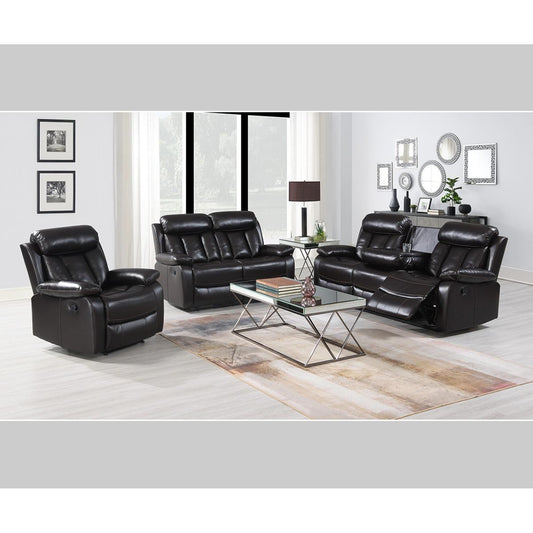 Merrion Brown 3Pc Manual Set