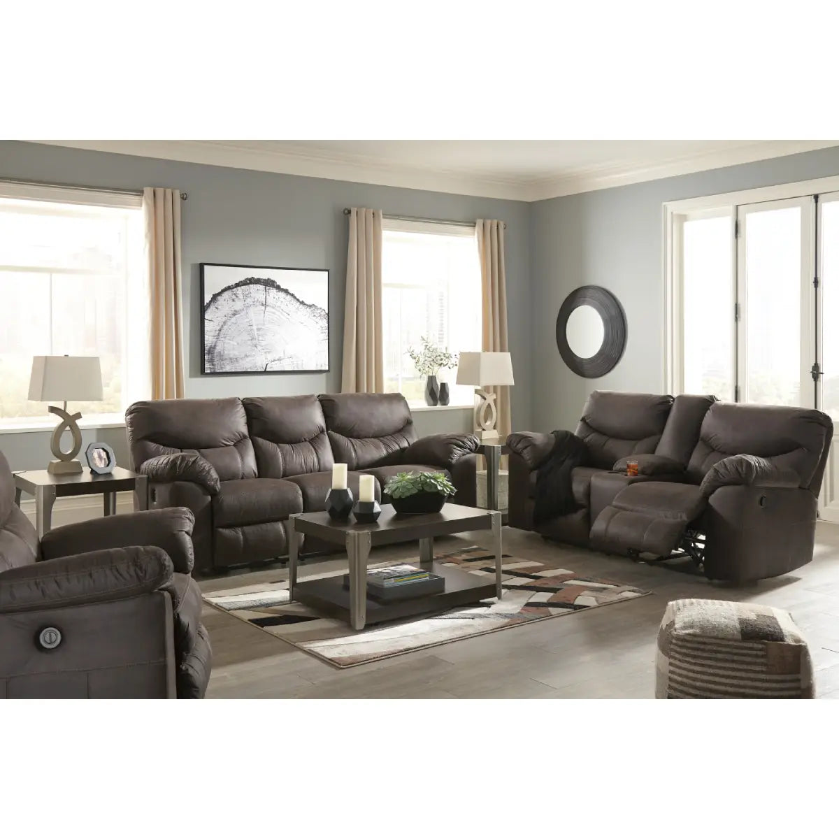 Ashley Boxberg Reclining Sofa Set 3380388C