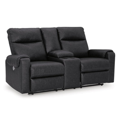 Axtellton DBL REC PWR Loveseat w/Console