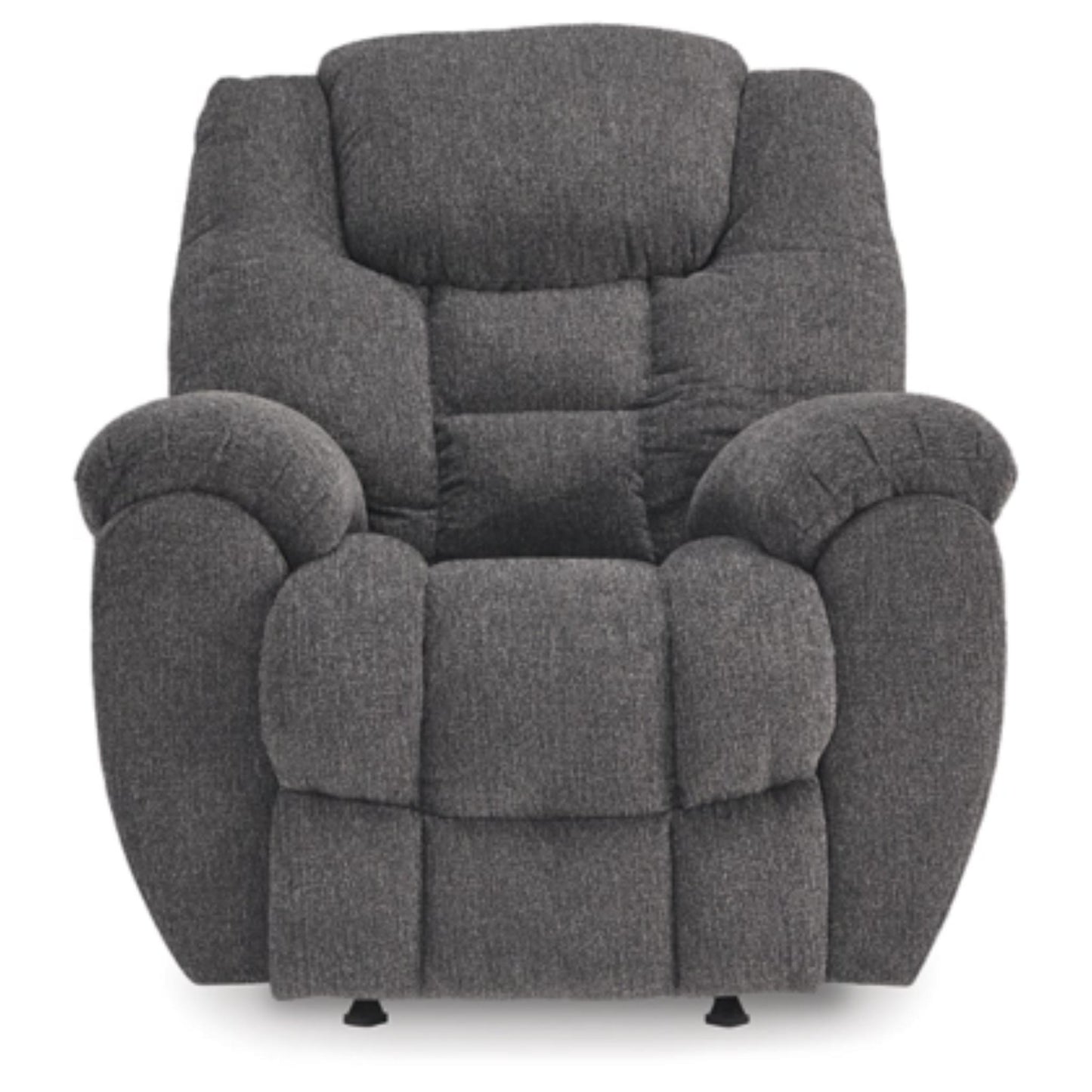Foreside Manual Rocker Recliner - Charcoal